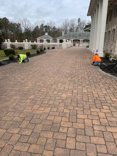 Hardscaping Patio Pavers in Southampton NJ 08088 | Lewis Lawn & Tree Service