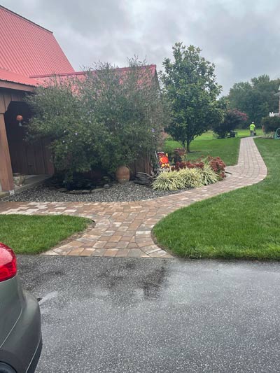 Hardscaping Patio Pavers in Mt. Laurel NJ 08054 | Lewis Lawn & Tree Service